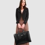 Carol  Designer Briefcase For Women ¡ª Italian Leather - Image 25