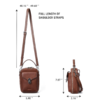 Nevin Vegetable-Tanned Genuine Leather Crossbody Phone Bag - Image 30