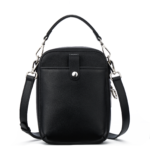 Nevin Vegetable-Tanned Genuine Leather Crossbody Phone Bag - Image 16