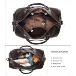 Vixen Fitness Must-Have: Leather Gym Duffel Bag - Image 12