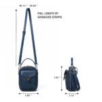 Nevin Vegetable-Tanned Genuine Leather Crossbody Phone Bag - Image 41