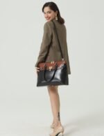 Machk Vintage Style Leather Briefcase ¡ª Ultimate Elegance - Image 4