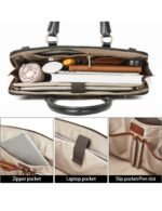 Machk Vintage Style Leather Briefcase ¡ª Ultimate Elegance - Image 5