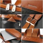 Vrba Large Genuine Leather Backpack Purse - Image 5