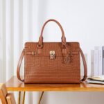 Rich Bag Briefcase for Women 15.6 inch Leather Laptop Bag Vintage Slim Lawyer Business Bag Stylish Work Purse - Image 7