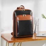 Vrba Large Genuine Leather Backpack Purse - Image 7