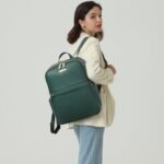 Laptop Backpack for Women - Premium Leather - Image 2