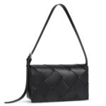 KWELI Casual Black Woven Handbag - Image 7