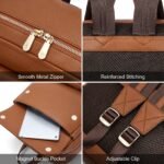 Vallis 15.6'' Casual Business Travel Laptop Backpack - Image 6