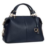Nevin Genuine Leather Boston Handbag - Image 26