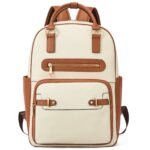 Smart Genuine Leather Laptop Backpack ¡ª Expandable Bottle Pocket - Image 9