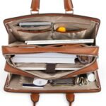Carol  Designer Briefcase For Women ¡ª Italian Leather - Image 4