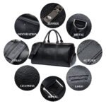 Vixen Fitness Must-Have: Leather Gym Duffel Bag - Image 5