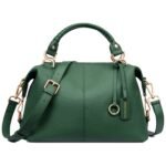 Nevin Genuine Leather Boston Handbag - Image 19