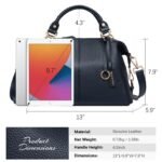 Nevin Genuine Leather Boston Handbag - Image 31