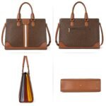 Stroud Vintage Leather Briefcase ¡ª Fashion Round - Image 3