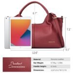 Nevin Genuine Leather Satchel Tote - Image 22