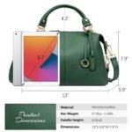 Nevin Genuine Leather Boston Handbag - Image 21