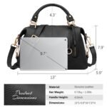 Nevin Genuine Leather Boston Handbag - Image 14