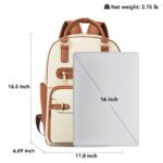 Smart Genuine Leather Laptop Backpack ¡ª Expandable Bottle Pocket - Image 13
