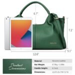 Nevin Genuine Leather Satchel Tote - Image 14