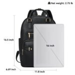 Smart Genuine Leather Laptop Backpack ¡ª Expandable Bottle Pocket - Image 6