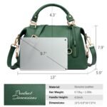 Nevin Genuine Leather Boston Handbag - Image 20