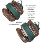 Laptop Backpack for Women - Premium Leather - Image 4