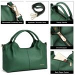 Nevin Genuine Leather Satchel Tote - Image 17