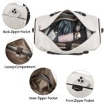 Stylish and Durable Leather Weekender Bags for Women - Image 3