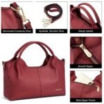 Nevin Genuine Leather Satchel Tote - Image 23