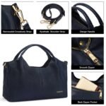 Nevin Genuine Leather Satchel Tote - Image 48