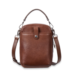 Nevin Vegetable-Tanned Genuine Leather Crossbody Phone Bag - Image 29