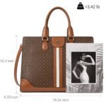 Stroud Vintage Leather Briefcase ¡ª Fashion Round - Image 5