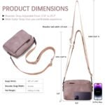 Nola Keep Your Essentials Organized with a Triple Zip Cell Phone Leather Handbag - Image 91