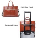 Carol  Designer Briefcase For Women ¡ª Italian Leather - Image 21