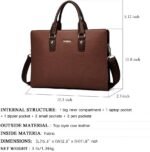 Johan Leather Lawyers Briefcase - Premium Laptop Bag - Image 10
