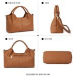 Nevin Genuine Leather Satchel Tote - Image 7