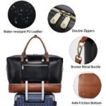 Judea Leather Weekender Bag - Image 5