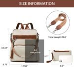 Nombongo Large Convertible Backpack Travel Bag - Two Sizes - Image 6