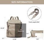 Nombongo Large Convertible Backpack Travel Bag - Two Sizes - Image 50