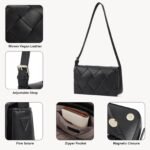 KWELI Casual Black Woven Handbag - Image 11