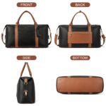 Judea Travel Duffle Bags Flight Friendly - Full Grain Italy Leather - Image 17