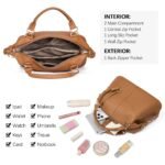 Nevin Genuine Leather Boston Handbag - Image 7