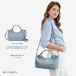 Nevin Genuine Leather Satchel Tote - Image 37