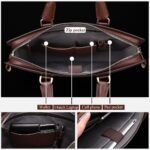 Johan Leather Lawyers Briefcase - Premium Laptop Bag - Image 11