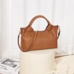 Nevin Genuine Leather Satchel Tote - Image 9