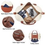 Judea Travel Duffle Bags Flight Friendly - Full Grain Italy Leather - Image 5