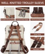 Nombongo Large Convertible Backpack Travel Bag - Two Sizes - Image 12