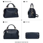 Nevin Genuine Leather Boston Handbag - Image 34